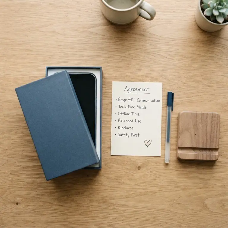 Your Child’s First Smartphone: A Family Agreement
